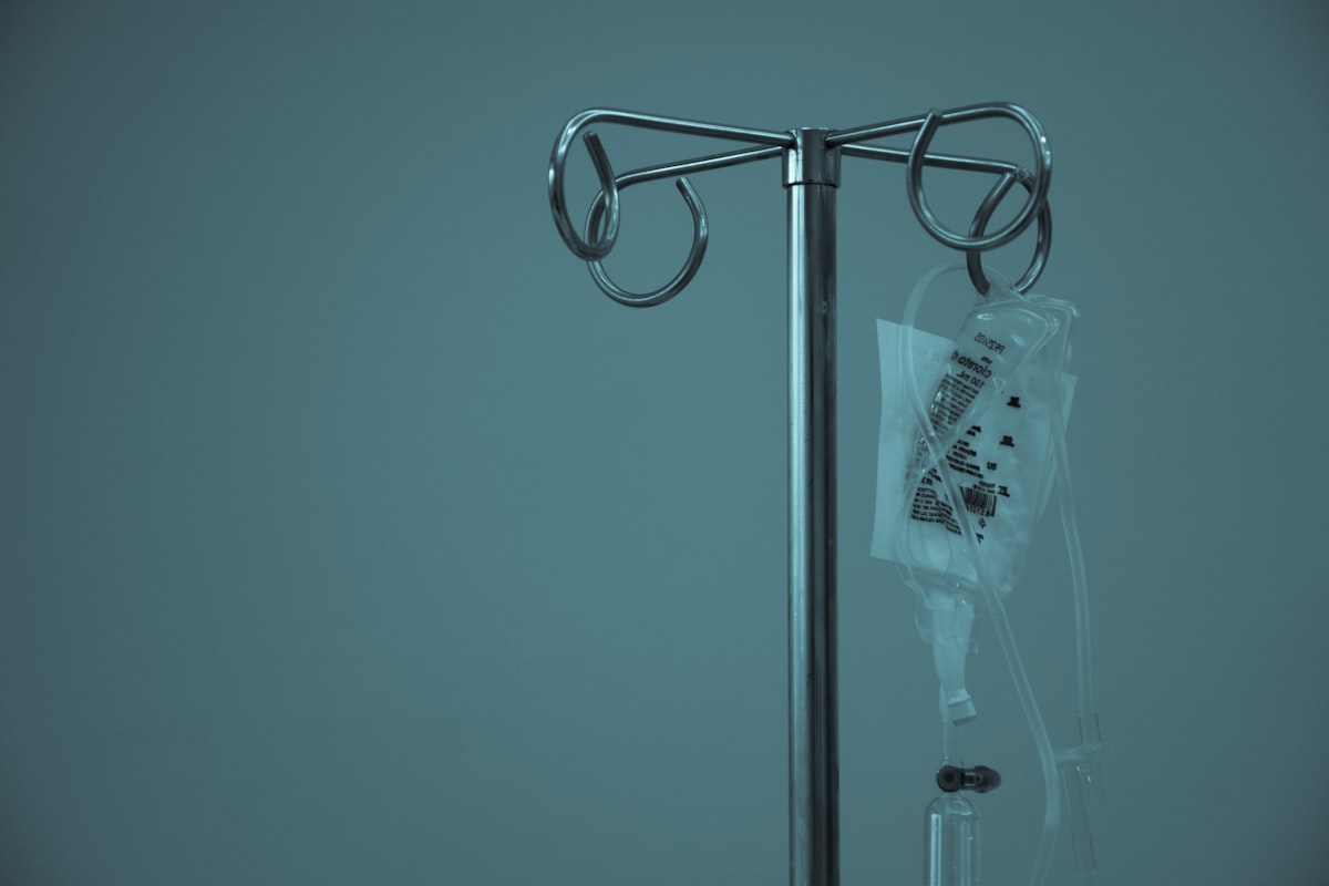 IV hydration therapy drip